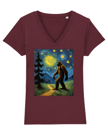 Stary Night Bigfoot Burgundy