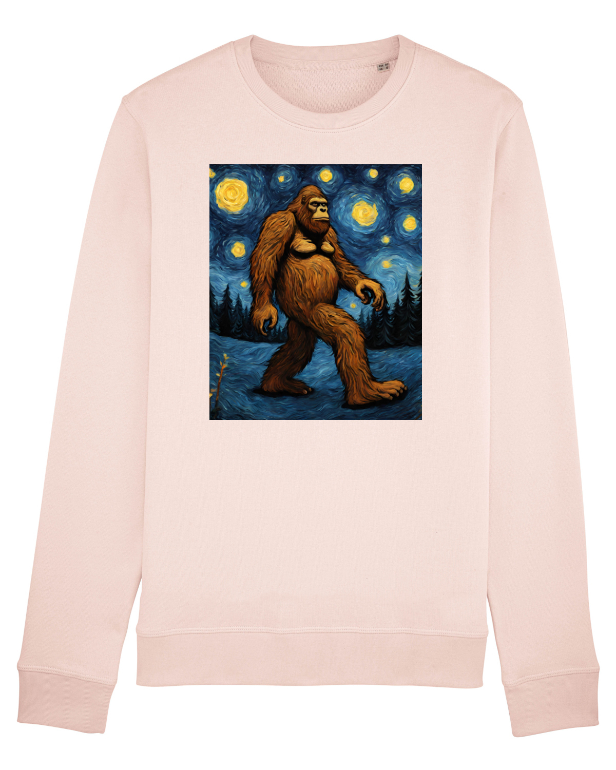 Bluză mânecă lungă Unisex Rise Candy Pink
