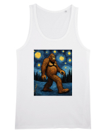 Stary Night Bigfoot Maiou Bărbat Runs