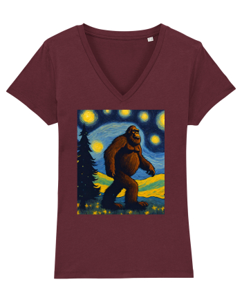 Stary Night Bigfoot Burgundy
