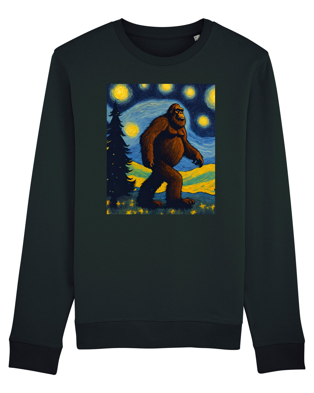 Bluză mânecă lungă Unisex Rise Black