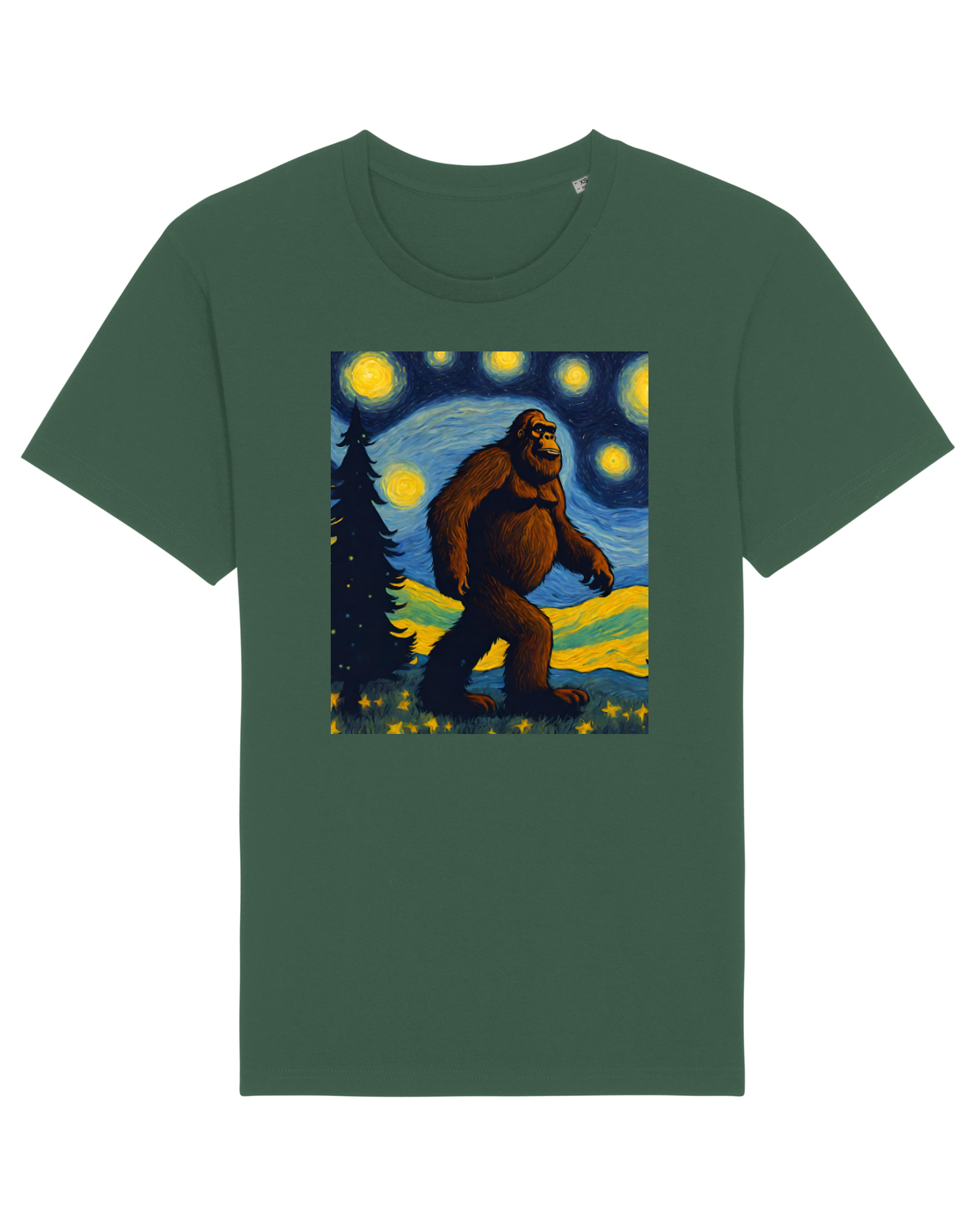 Tricou mânecă scurtă Unisex Rocker Bottle Green