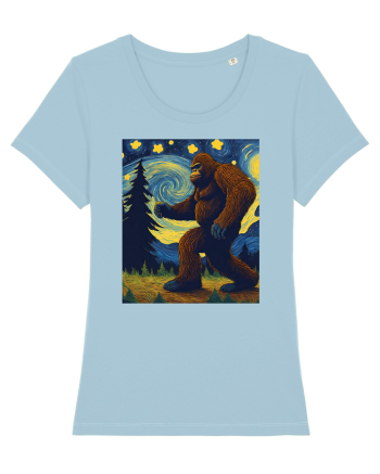 Stary Night Bigfoot Sky Blue