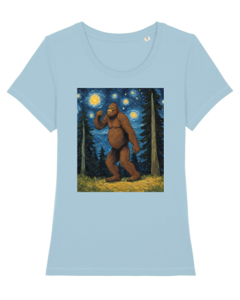 Stary Night Bigfoot Sky Blue
