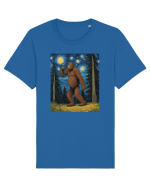 Stary Night Bigfoot Tricou mânecă scurtă Unisex Rocker