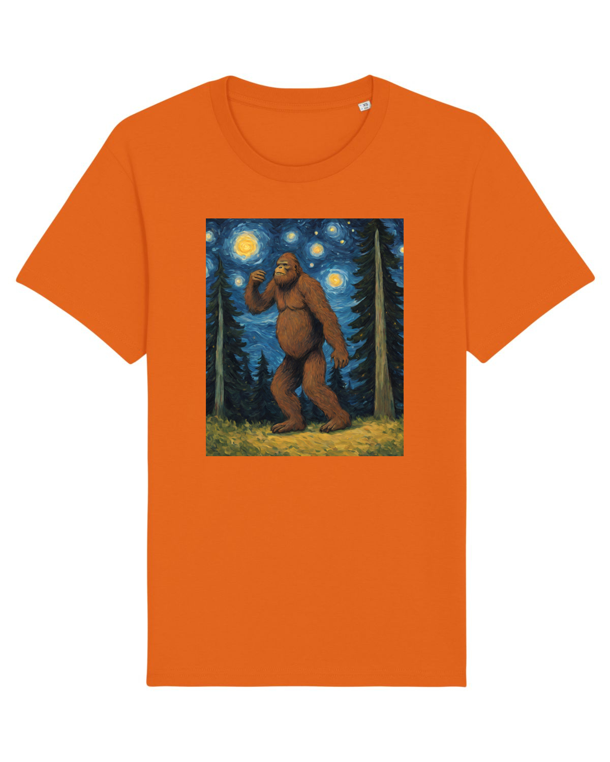 Tricou mânecă scurtă Unisex Rocker Bright Orange