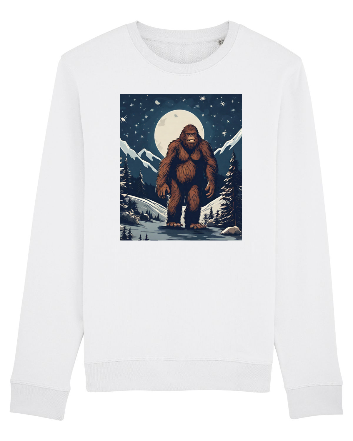 Bluză mânecă lungă Unisex Rise White