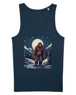 Stary Night Bigfoot Maiou Bărbat Runs