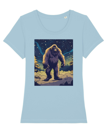 Stary Night Bigfoot Sky Blue