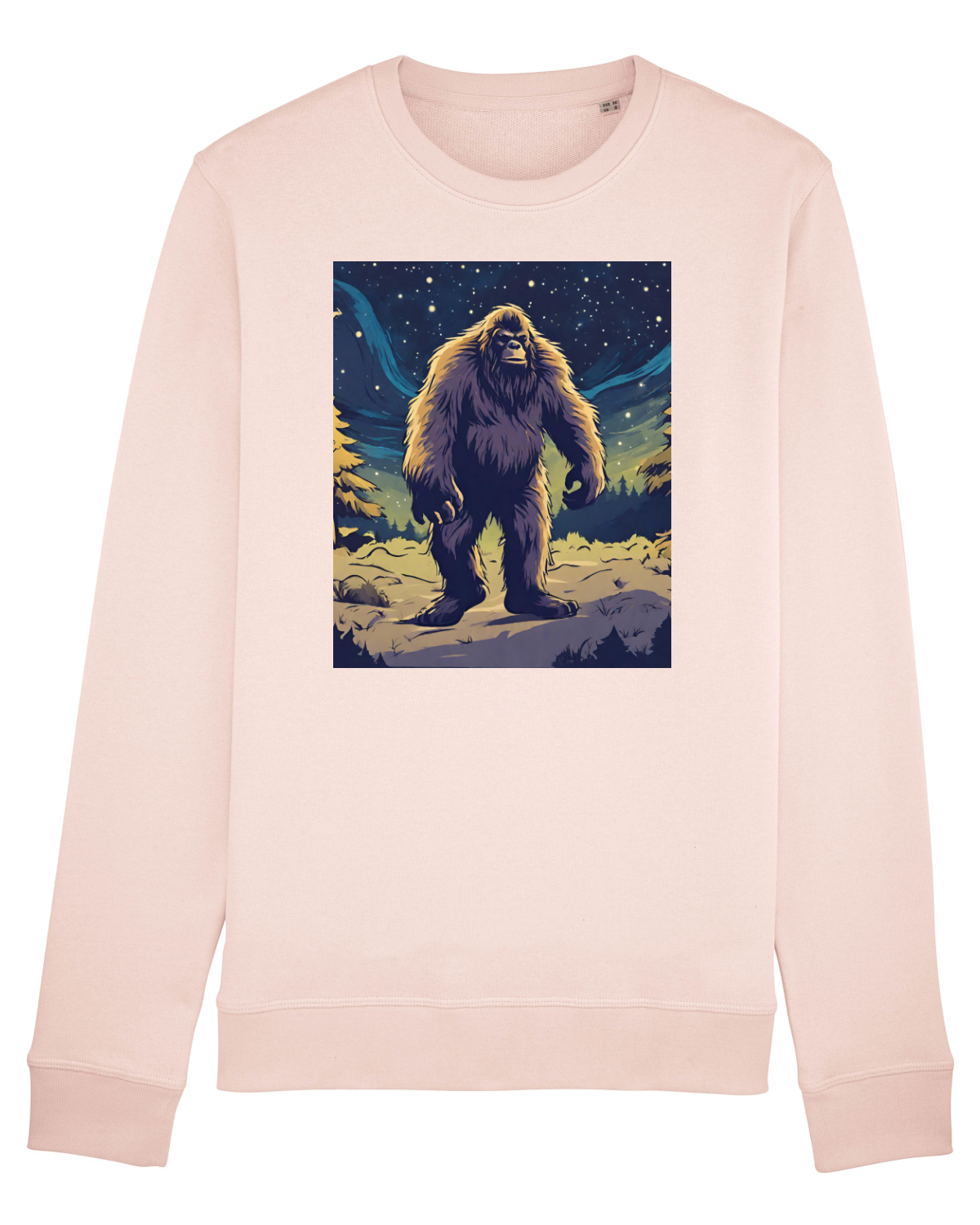 Bluză mânecă lungă Unisex Rise Candy Pink
