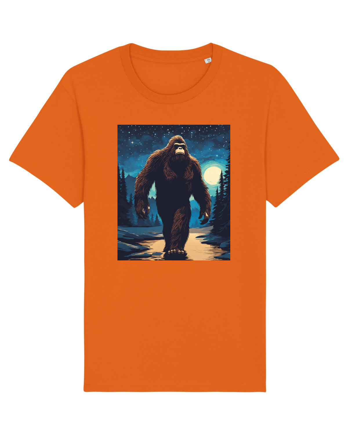 Tricou mânecă scurtă Unisex Rocker Bright Orange