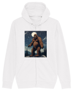 Stary Night Bigfoot Hanorac cu fermoar Unisex Connector