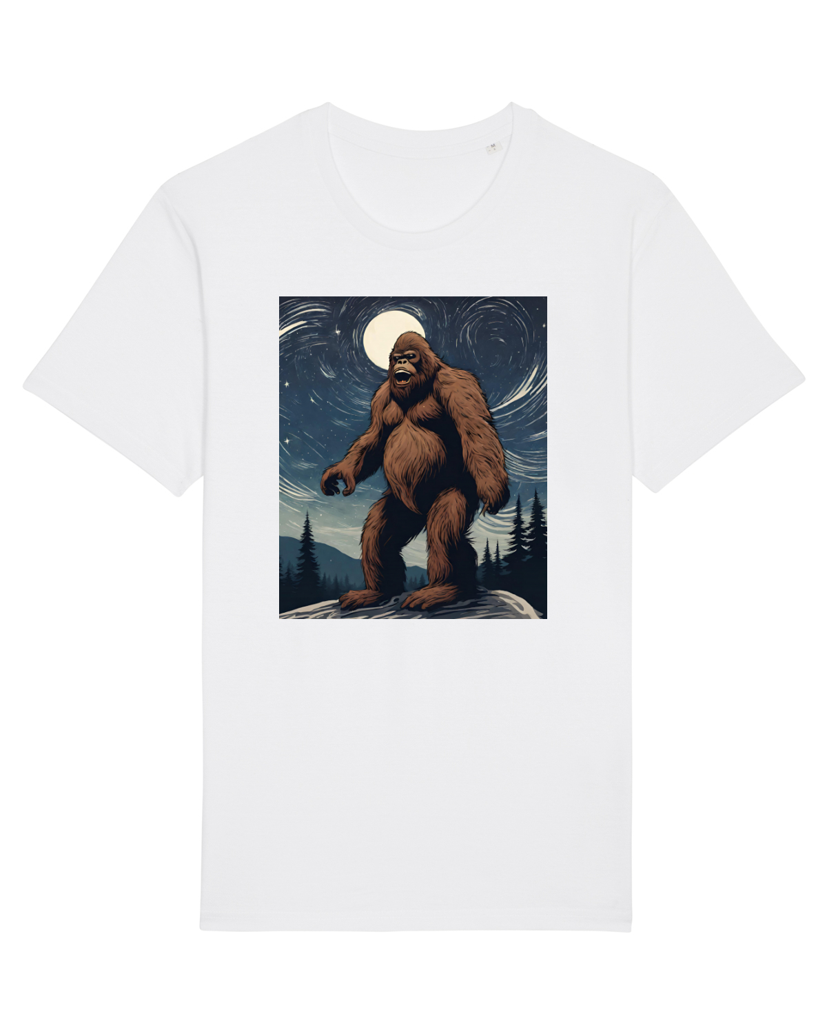 Tricou mânecă scurtă Unisex Rocker White