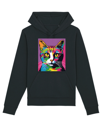 Pop Art  Cat Black