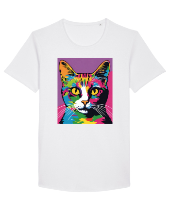 Pop Art  Cat White