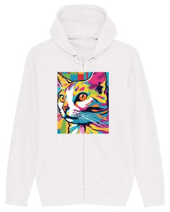 Pop Art  Cat White