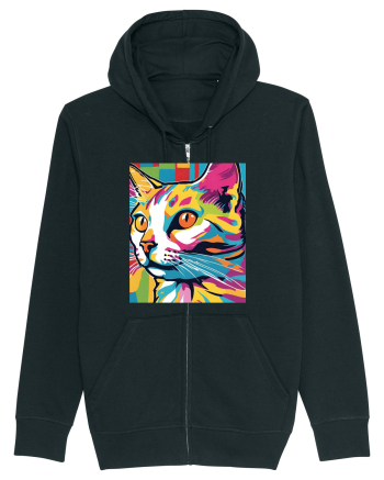 Pop Art  Cat Black