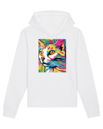 Pop Art  Cat Hanorac Unisex Drummer