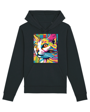 Pop Art  Cat Black