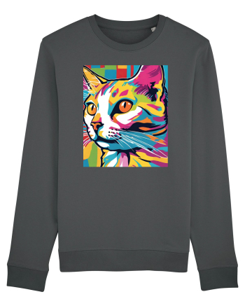 Pop Art  Cat Anthracite