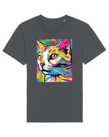 Pop Art  Cat Anthracite
