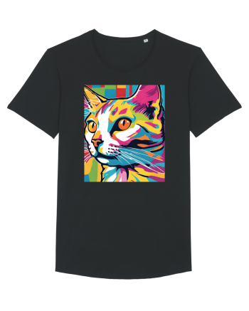 Pop Art  Cat Black