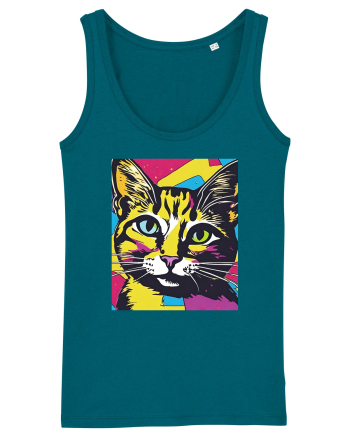 Pop Art  Cat Ocean Depth