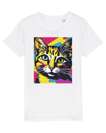 Pop Art  Cat White