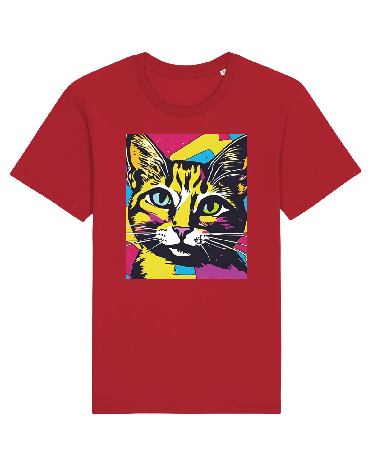 Tricou mânecă scurtă Unisex Rocker Red