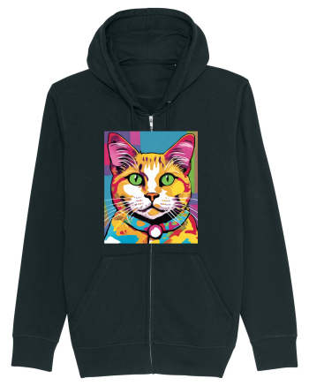 Pop Art  Cat Black