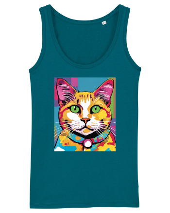 Pop Art  Cat Ocean Depth