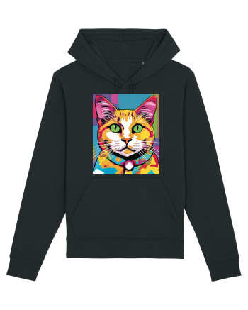 Pop Art  Cat Black