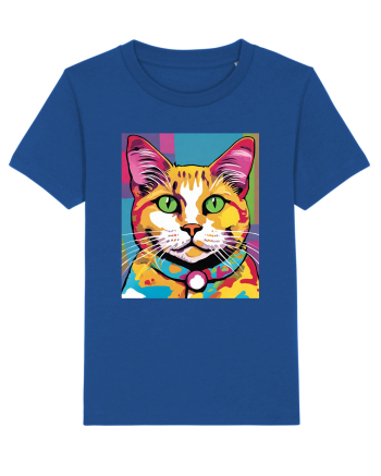 Pop Art  Cat Majorelle Blue