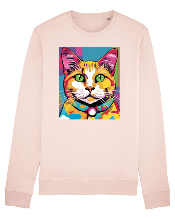 Pop Art  Cat Candy Pink
