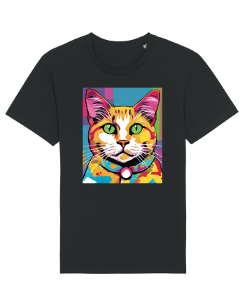 Pop Art  Cat Black