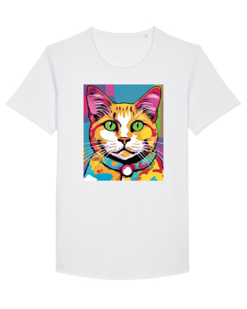 Pop Art  Cat White