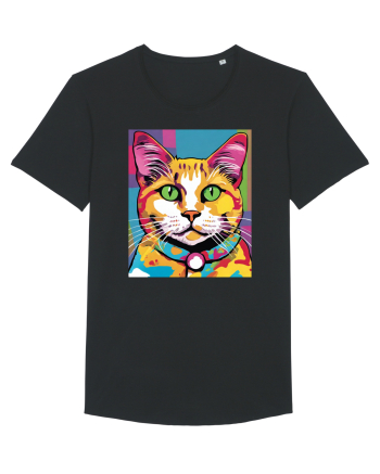 Pop Art  Cat Black