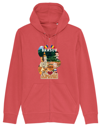 Brasov I love Romania Carmine Red