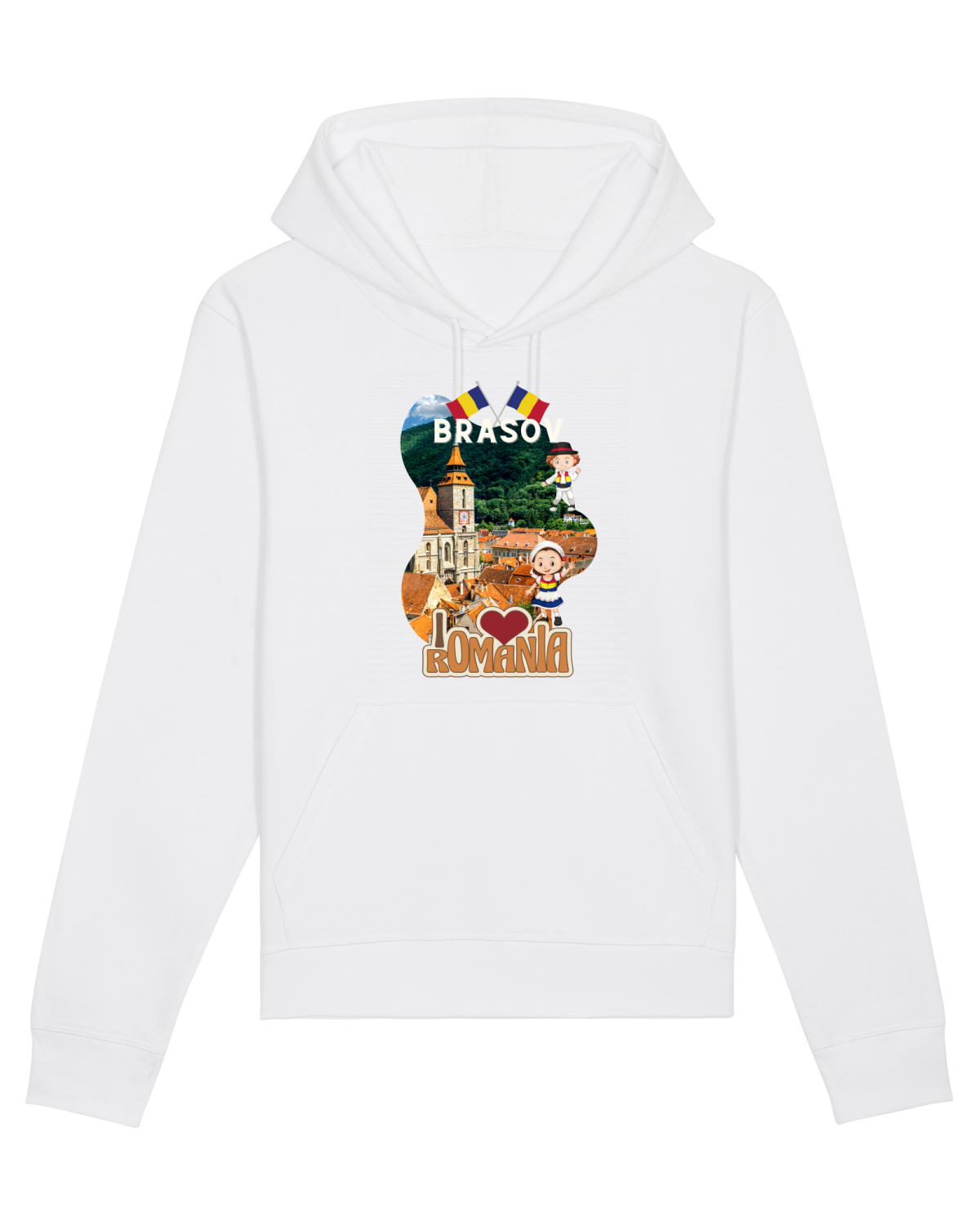 Hanorac Unisex Drummer White