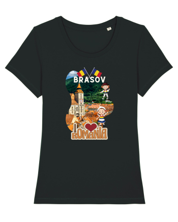 Brasov I love Romania Black
