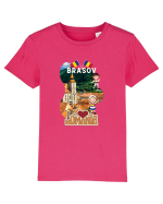 Brasov I love Romania Tricou mânecă scurtă  Copii Mini Creator