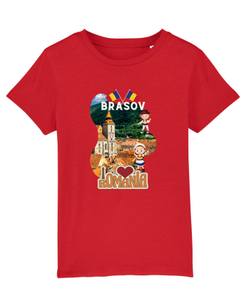 Brasov I love Romania Red