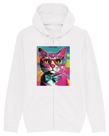 Pop Art  Cat White