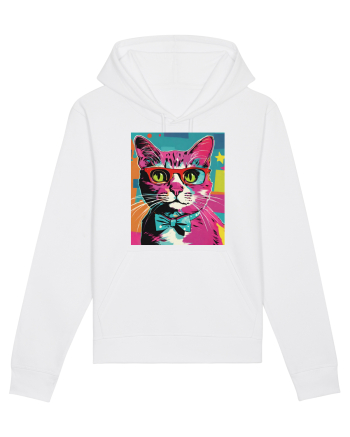 Pop Art  Cat White