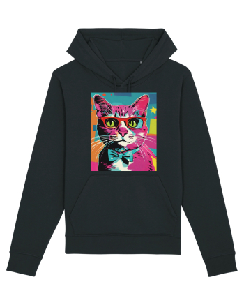 Pop Art  Cat Black