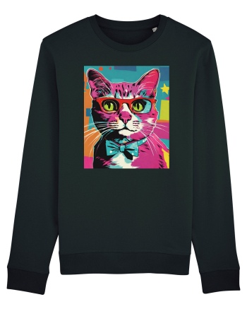 Pop Art  Cat Black