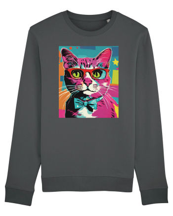 Pop Art  Cat Anthracite
