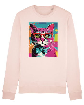 Pop Art  Cat Candy Pink