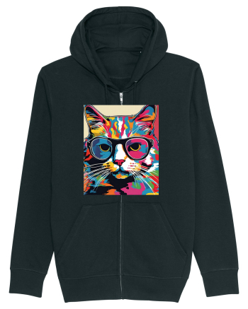 Pop Art  Cat Black