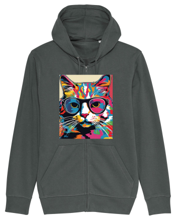 Pop Art  Cat Anthracite